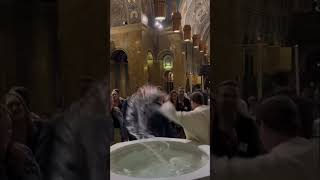 HOLY WATER Happy Easter! Christ is risen! #catholic #catholicchurch