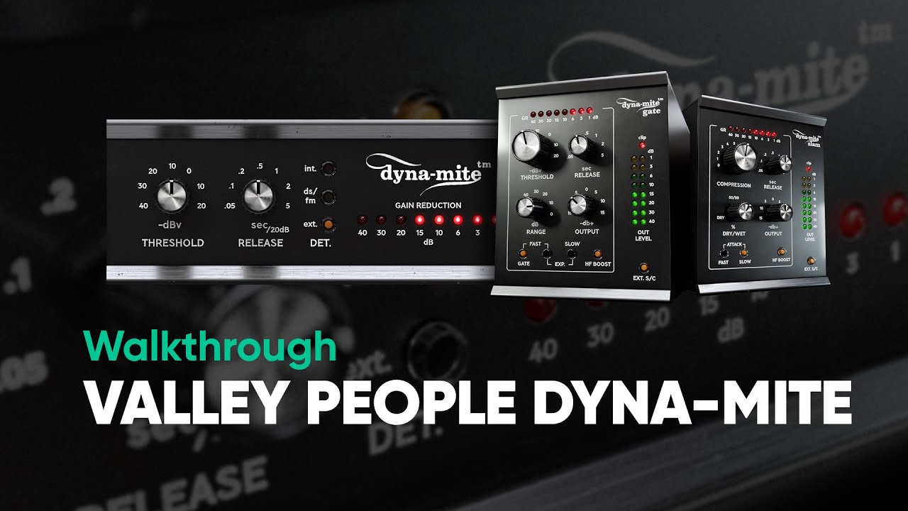 Explosive drums with Valley People Dyna-mite – Softube