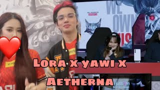 Yawi's Funny moments with LORA and Aetherna