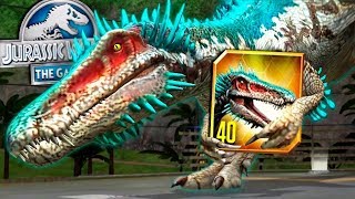 Jurassic World The Game -  Baryonyx Unlocked !!