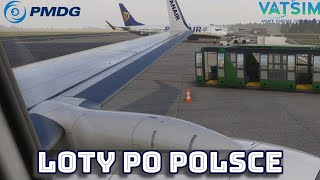 NOWY KOMPUTER | Testowe loty po Polsce | MFS2020 | PMDG737