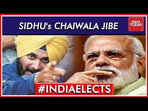 "A Wrong Vote Will Make Your Child A Chaiwala", Sidhu`s Jibe At PM Modi