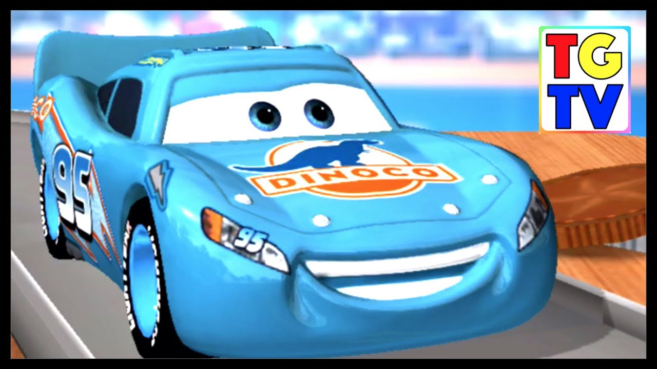 Disney Pixar Cars Lightning McQueen, Mater | Daredevil Garage ALL 9 Tracks