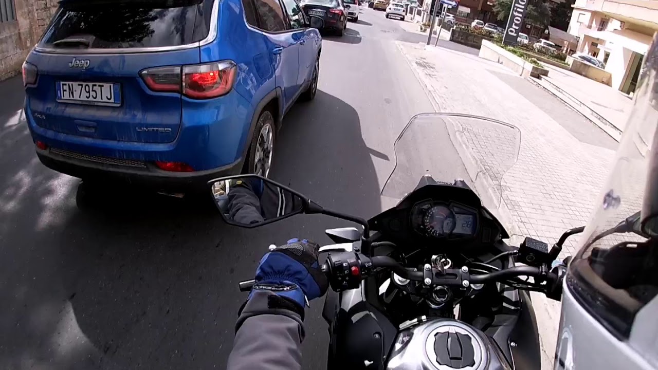 Kawasaki versys 300 x - on board with gopro hero 7 white