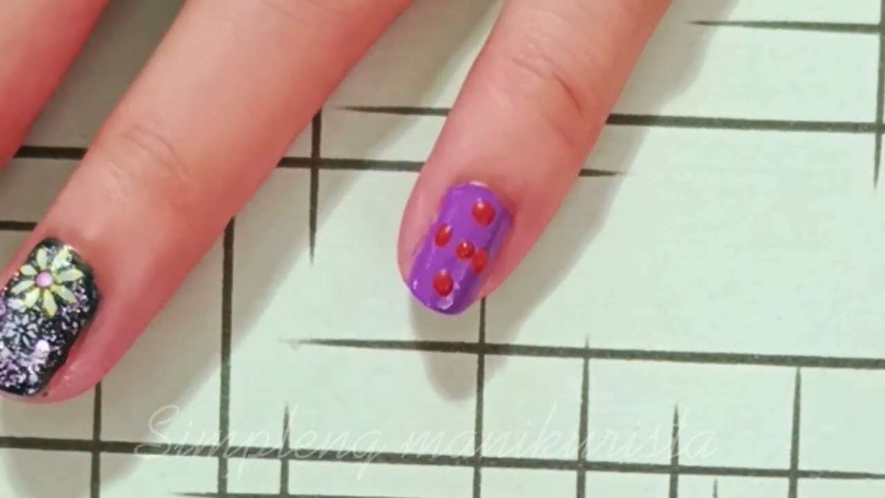 You can create more cutie nail art design 💅 stay creative and happy 😊