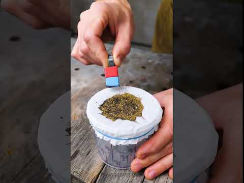 Máquina artesanal para mineração de ouro 🏆