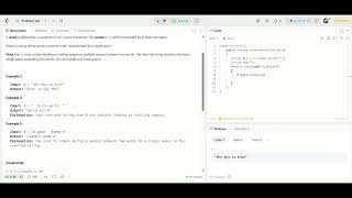 151. Reverse Words in a String #leetcode  #javaprogramming  #string #codinginterview  #reversestring
