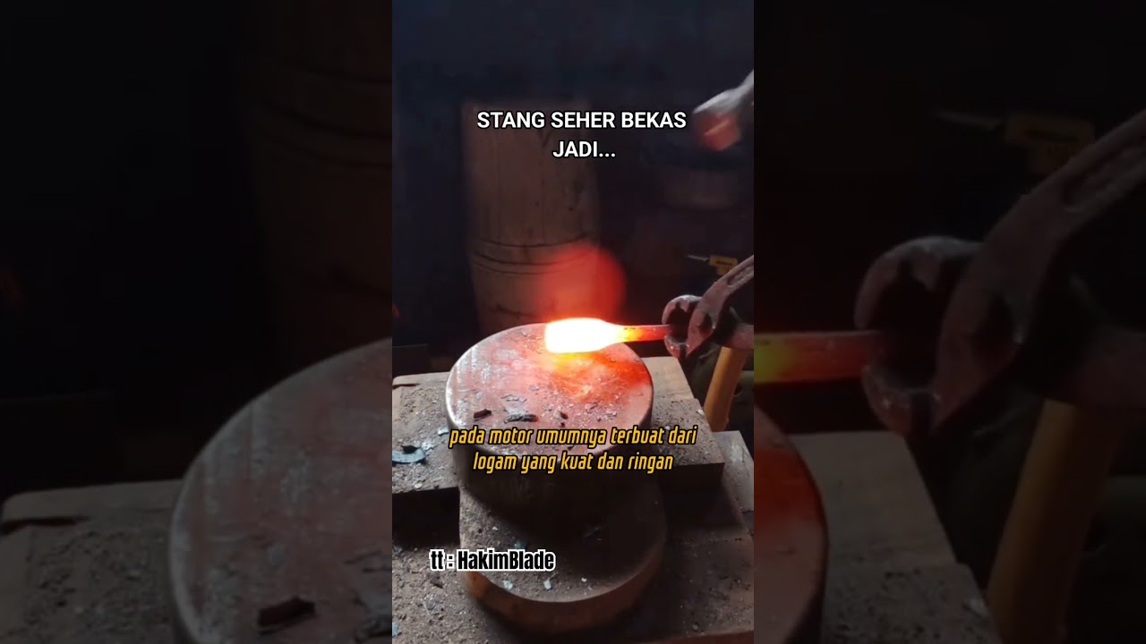 stang seher jadi pisau 