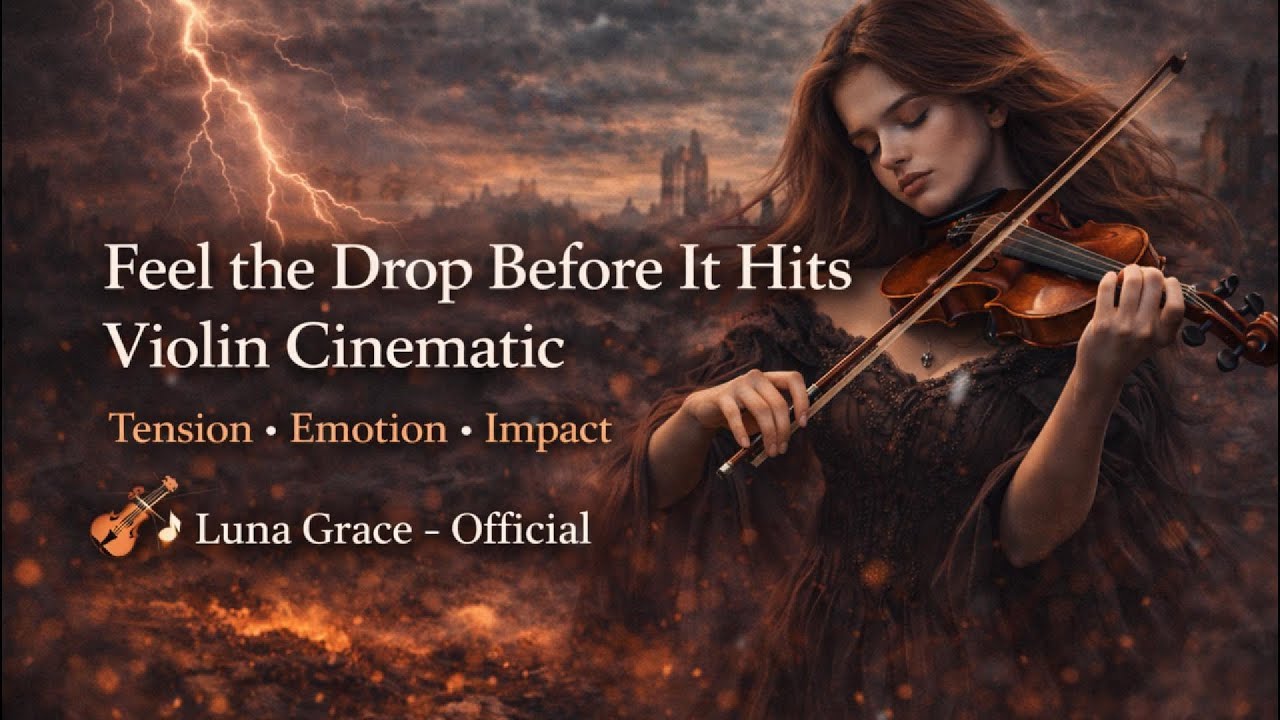 Feel the Drop Before It Hits | Violin Cinematic Tension • Emotion • Impact
