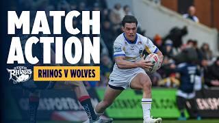 Match Action Leeds Rhinos V Warrington Wolves