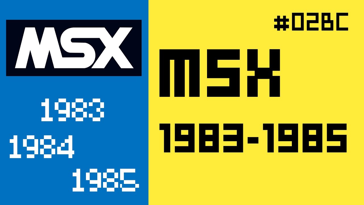 MSX 1983 - 1985 (Araubi) [02BC]🎤🇪🇸 - YouTube