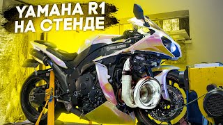 YAMAHA R1 ON THE STAND | Setup and measurements