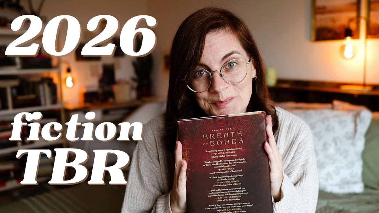 my 2026 FICTION TBR - my priority books, ones I actually want to read this year! - BOOKMAS DAY NINE