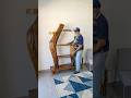 Beautiful furniture made with rustic wood, it looks amazing in the living room decor