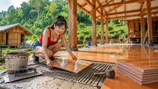 TIMELAPSE | Satisfying Tile Installation | Building a Floor by Hand - Nhất Building
