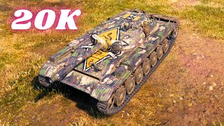 T-100 LT 20K Spot Damage & 18K assist World of Tanks Replays