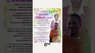 Isabel A Deane #obituariesbb #obituaries #barbados