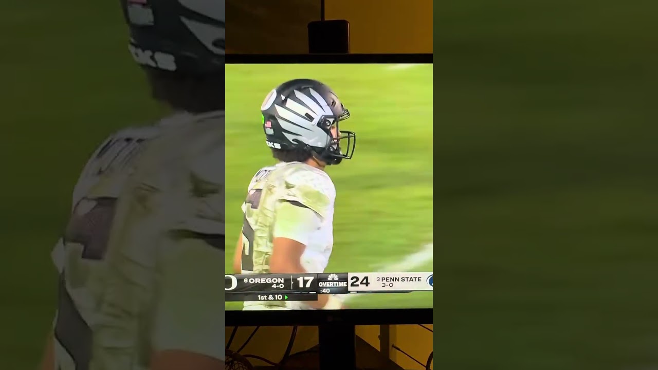 Oregon Ducks vs Penn State live reaction to the end of a solid contest 