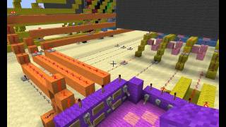 Minecraft showcase: Super speedy and compact GPU with basic paint tools.