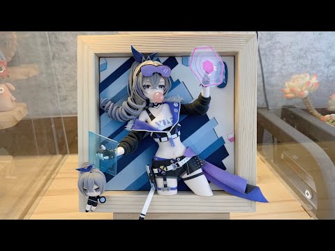 Silver Wolf from Honkai: Star Rail in Clay | Handmade Sculpture