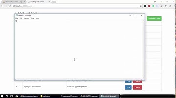 Laravel Tutorial Series Part 6 - How to paginate records