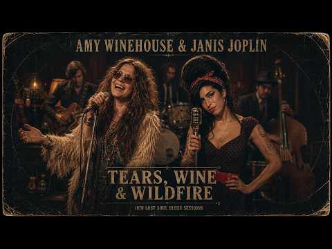 Janis Joplin & Amy Winehouse 🔥 Raw Soul Blues Session | Vintage Female Power (Inspired Tribute)