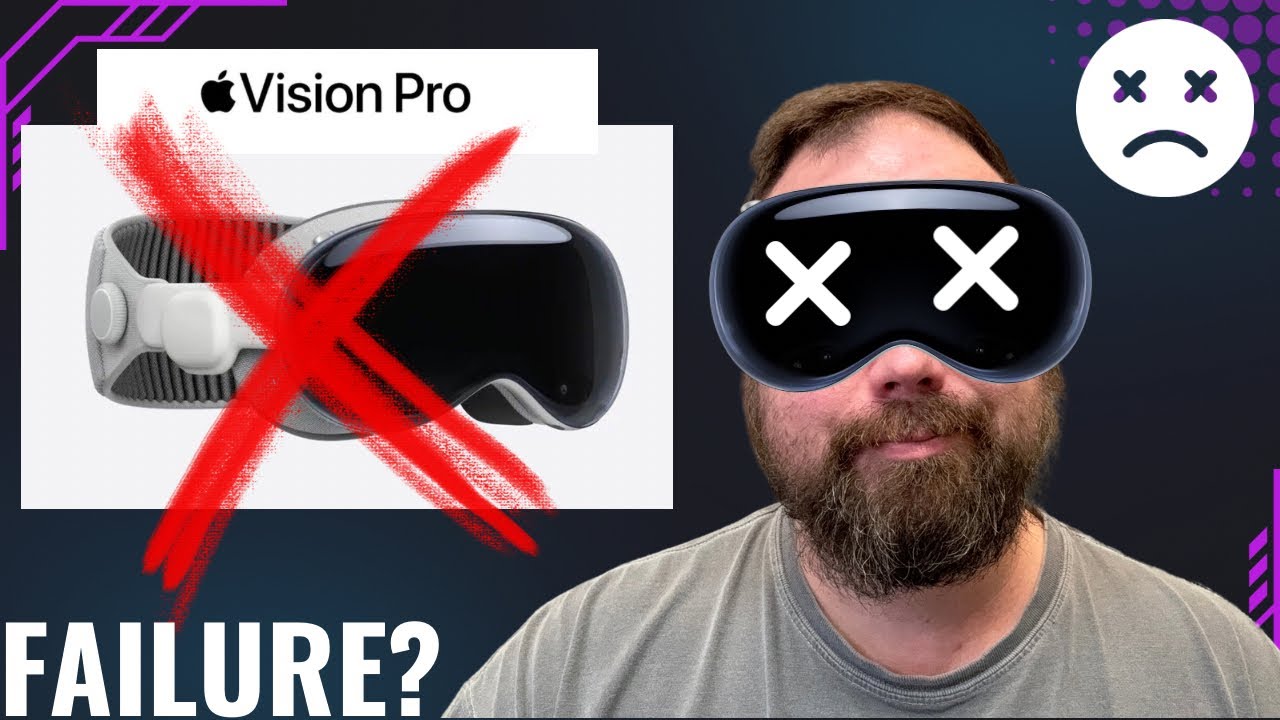 Vision Pro Fail Apple Vision Pro Failing!?! Apple’s Billion Dollar Problem. - YouTube