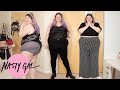 ANOTHER HUGE PLUS SIZE HAUL |  TRYING NASTY GAL FOR THE FIRST TIME.. I AM SHOCKED!! *UK SIZE 28*