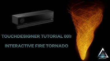 Interactive Fire Particles - TouchDesigner Tutorial 001