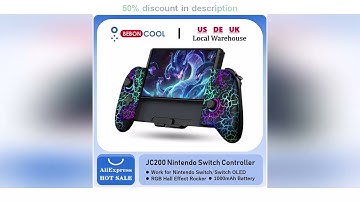 Latest Products You Must Know! BEBONCOOL JC200 Switch Controller For Nintendo Switch/Switch OLED