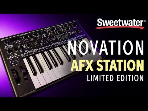 Novation AFX Station Limited Edition Hybrid Synthesizer Demo