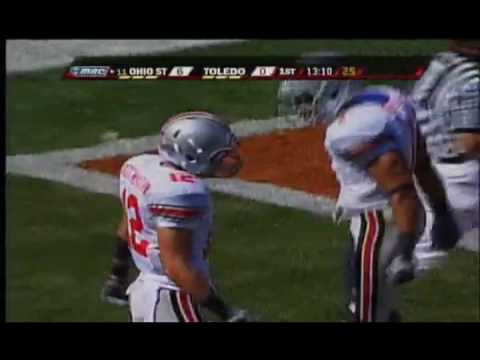 Terrelle Pryor Touchdown Pass to Dane Sanzenbacher...