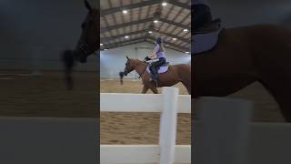 My Stirrup Hanging On For Dear Life