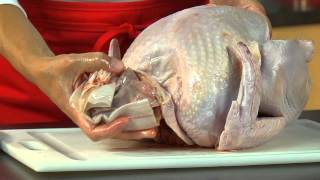 How to prep a turkey for roasting