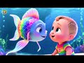 🫧🌟 **Baby and the Crystal Pond | Fun Kids Song | Preschool Learning Video 🎉🌈**