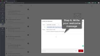 How To Create a Welcome Message in CarmenCanvas