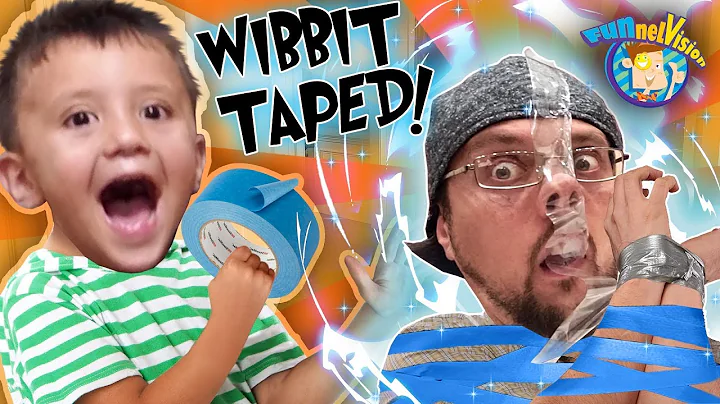 HOW NOT TO USE TAPE!  (FV Family Wibbit Vlog)