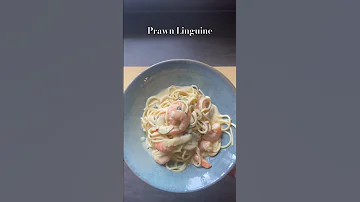 Prawn Linguine with courgette, fennel & chilli #shorts #pasta #recipes