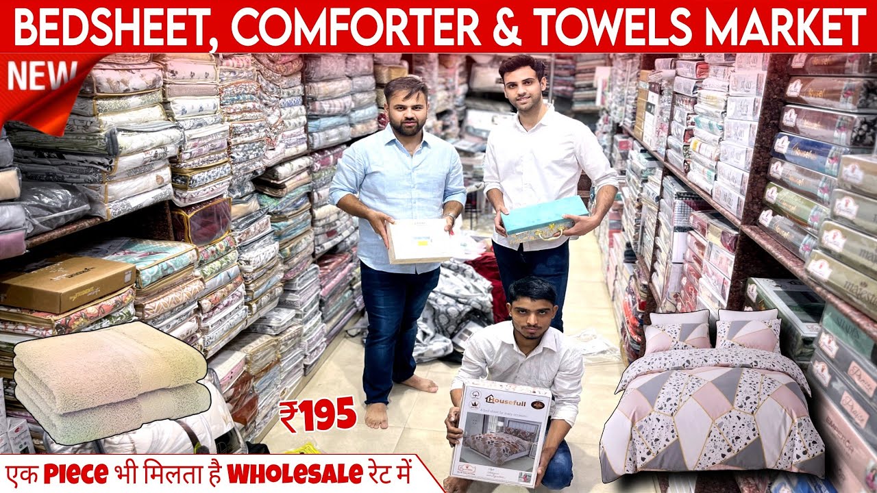 PREMIUM BEDSHEETS, COMFORTER SET & BLANKETS AT THE FACTORY PRICE | VK FURNISHING | MARV INDIA