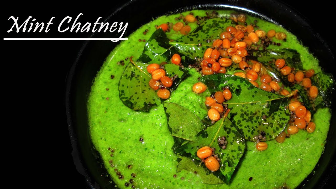pudina chutney in tamil mint chutney recipes புதினா சட்னி chutney