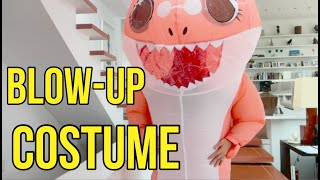 Halloween Costume Adult Shark Party Costume Halloween Cosplay Costume Full Body Blow-Up Costume