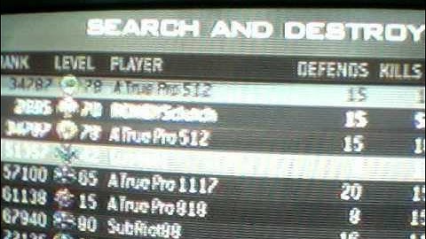 Reset All Stats- MW3