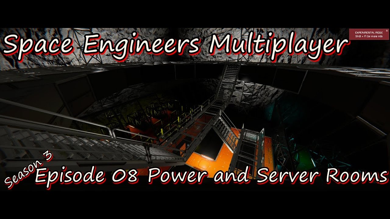 Space Engineers Season 3 Episode 8 Power and Server Rooms - YouTube