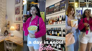 Seul’de bir gün! Yunan restoranına gittik, Barbie filmini izledik, Alışveriş merkezi, Kafe 🎀