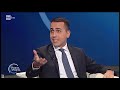 Luigi Di Maio ospite a Porta a Porta su Rai 1 -  4/12/2018