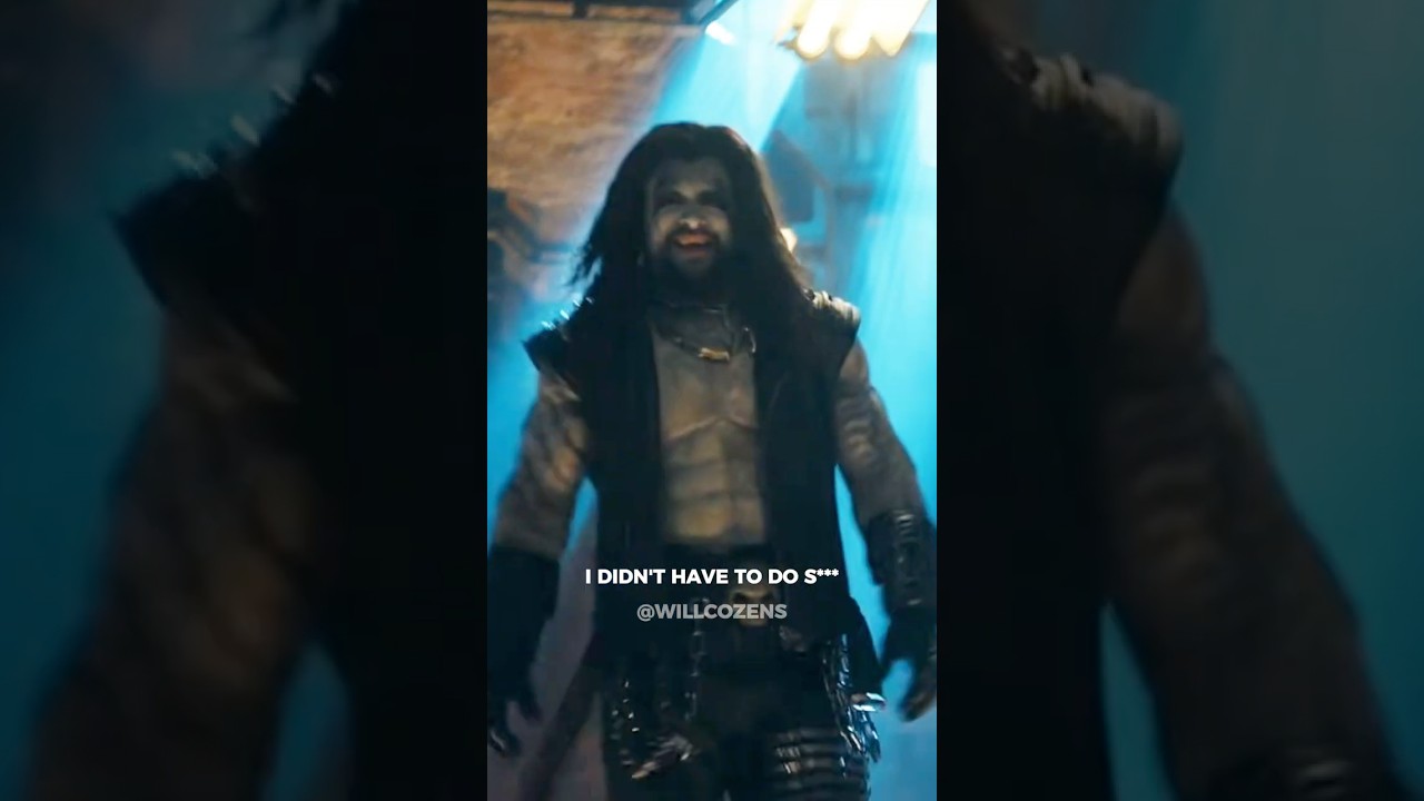 Jason Momoa Lobo Fake Muscles for Supergirl