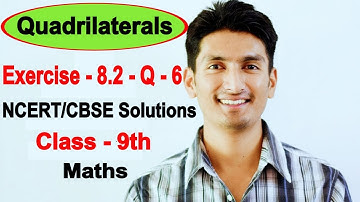 Chapter 8 Exercise 8.2 Question 6 - Quadrilaterals Class 9 Maths - NCERT Solutions