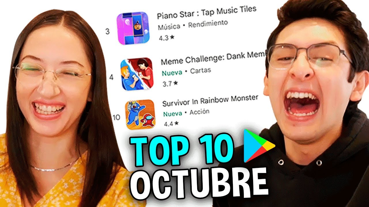 Probando TOP 10 Mejores Juegos de la PlayStore *Octubre*