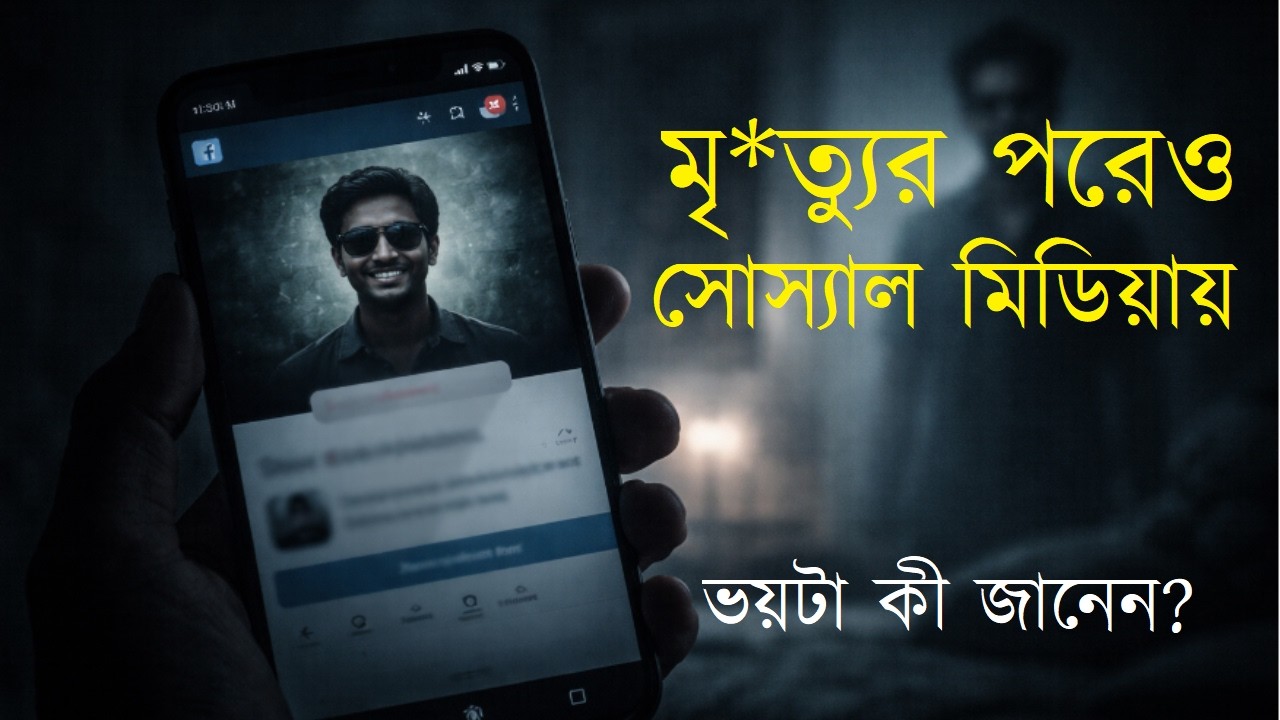 মৃ*ত্যুর পরেও সোস্যাল মিডিয়ায়— ভয়টা কী জানেন? #AfterDeath #DigitalAfterlife #DigitalGhost