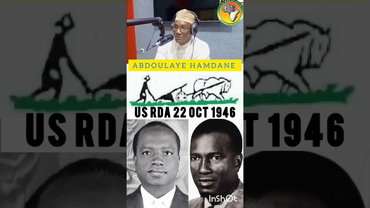 Abdoulaye hamdane Anniversaire Parti US RDA 22 Octobre 1946